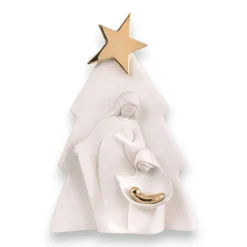 Presepi Di Natale-Bongelli Preziosi Presepe moderno di natale h32cm oro statuina natività