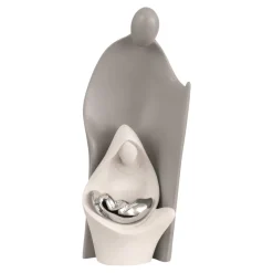 Presepi Di Natale-Bongelli Preziosi Presepe statuetta h12 grigio moderna