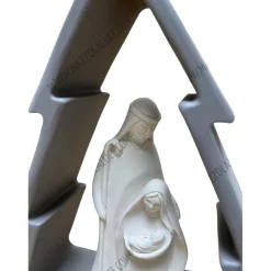 Presepi Di Natale-Bongelli Preziosi Presepe statuina di natale grigio h16