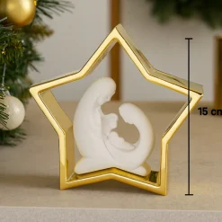 Presepi Di Natale-Bongelli Preziosi Presepe stella di natale oro statuina natività