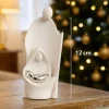 Presepi Di Natale-Bongelli Preziosi Presepe stilizzato bianco h12 statuina natività