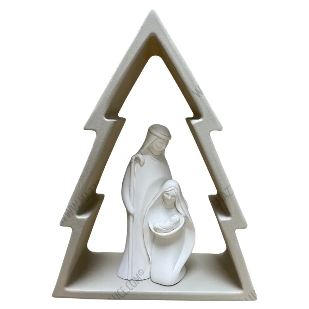 Presepi Di Natale-Bongelli Preziosi Presepino di natale nocciola statuina h16