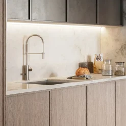 Strisce Led-Ideal Lux Profilo agolare 3mt lineare per strisce led sottopensile per strip 8mm