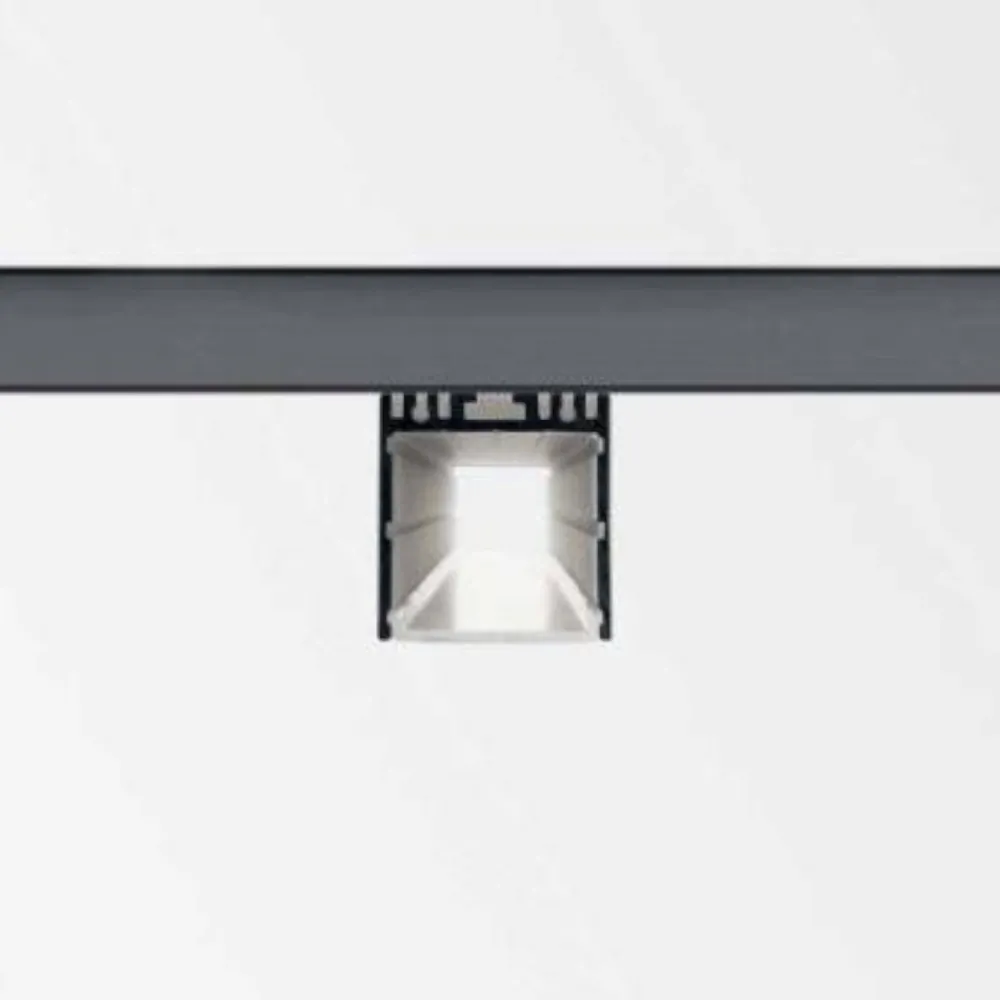 Strisce Led-Ideal Lux Profilo alto nero 3mt per strisce led max 31mm