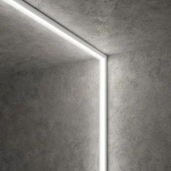 Strisce Led-Gea Luce Profilo bucarest p oro 2mt per strip max 10mm