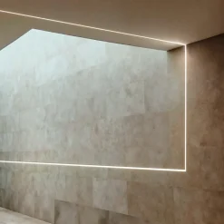 Strisce Led-Ideal Lux Profilo da incasso 2mt bianco per strisce led max 6mm