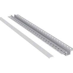 Strisce Led-Gea Luce Profilo da incasso 2mt per strip led max 10mm gea jeppe f