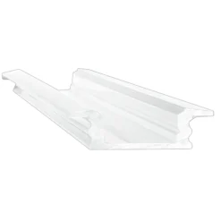 Strisce Led-Ideal Lux Profilo da incasso 3mt piatto bianco per strisce led max 12mm