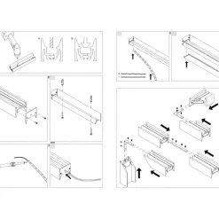 Strisce Led-Gea Luce Profilo oro bucarest g 2mt per strisce led max 20mm