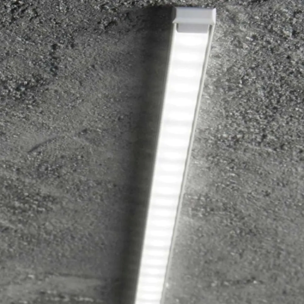 Strisce Led-Ideal Lux Profilo piatto 3mt alluminio per strisce led max 11mm