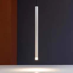 Lampade A Sospensione-Linea Light Puccini lampada a sospensione bianco led 3000k 90cm