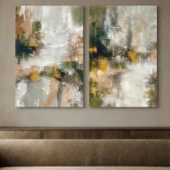 Quadri Moderni-Selezionato da Mazzolaluce Quadri astratti 60x90 moderni verticali echi di visione decorati