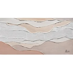 Quadri Moderni-Selezionato da Mazzolaluce Quadro astratto onde del mondo 60x120 moderno