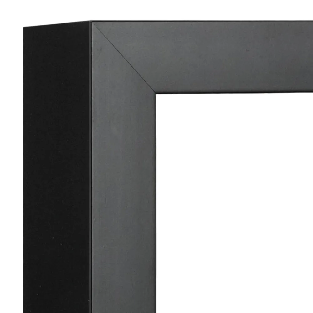 Quadri Moderni-Selezionato da Mazzolaluce Quadro astratto quadrato 100x100 cm cornice nera dipinto a mano