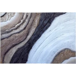 Quadri Moderni-Selezionato da Mazzolaluce Quadro astratto 100x150 tracce nella pietra dipinto moderno pittura a rilievo