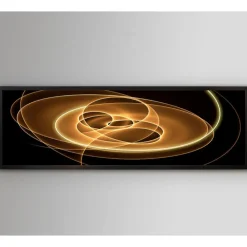Quadri Moderni-Selezionato da Mazzolaluce Quadro cosmo con luce design moderno 50x150 cm per soggiorno fp