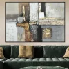 Quadri Moderni-Selezionato da Mazzolaluce Quadro dipinto astratto moderno tela 120x80 cornice nera