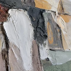 Quadri Moderni-Selezionato da Mazzolaluce Quadro dipinto materico 100x150 cm orizzonte astratto per soggiorno