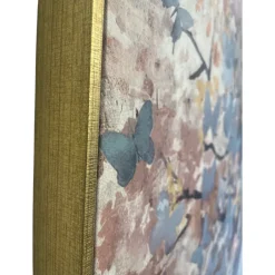 Quadri Moderni-Selezionato da Mazzolaluce Quadro moderno albero incanto con farfalle 120x100 cornice oro