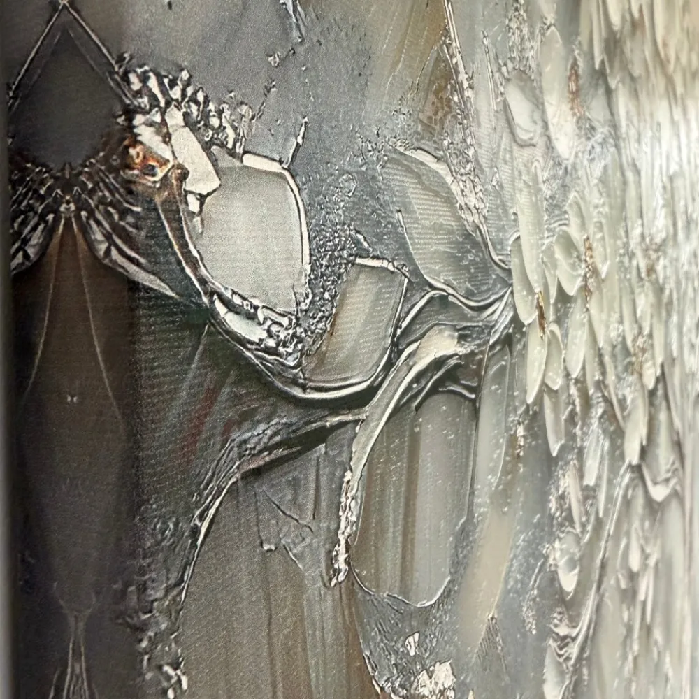 Quadri Moderni-Selezionato da Mazzolaluce Quadro moderno albero in fiore 77x143 cm stampa su tela con decoro a rilievo