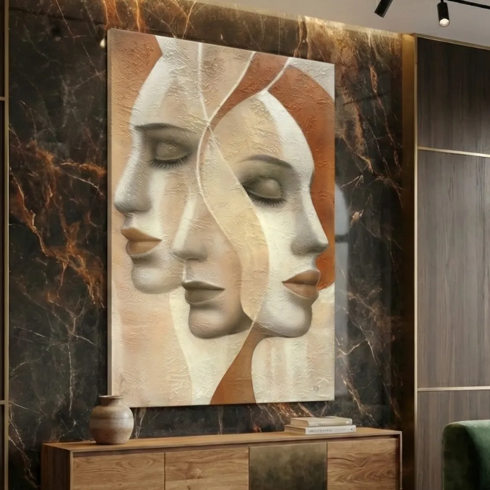 Quadri Moderni-Selezionato da Mazzolaluce Quadro moderno 60x90 la forza del silenzio tela decorata