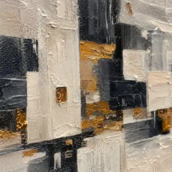 Quadri Moderni-Selezionato da Mazzolaluce Quadro moderno 50x70 verticale geometrie astratte