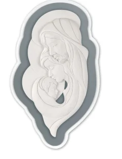 Capezzali-Bongelli Preziosi Quadro sacra famiglia capezzale moderno grigio