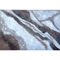 Quadri Moderni-Selezionato da Mazzolaluce Quadro segni nella pietra astratto moderno 800x120 cm dipinto materico a rilievo