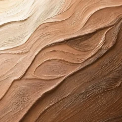 Quadri Moderni-Selezionato da Mazzolaluce Quadro trame di sabbia 100x150 cm astratto dipinto materico a rilievo