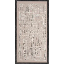 Quadri Moderni-Selezionato da Mazzolaluce Quadro verticale astratto moderno decorato con cornice 60x120