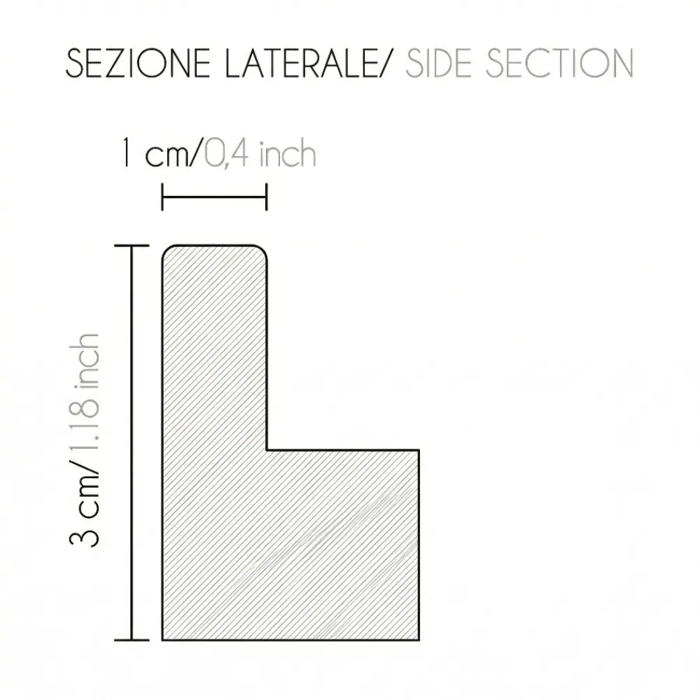 Quadri Moderni-Selezionato da Mazzolaluce Quadro verticale donna intensa 80x120 in resina decoro cornice oro