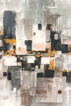Quadri Moderni-Selezionato da Mazzolaluce Quadro verticale 50x70 citta astratta moderna decorata