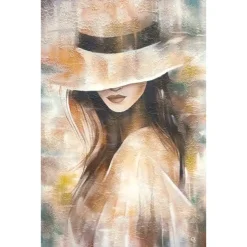 Quadri Moderni-Selezionato da Mazzolaluce Quadro verticale 60x90 la donna del mistero tela decorata