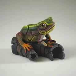 Soprammobili Moderni-Selezionato da Mazzolaluce Rana africana soprammobile da tavolo verde arcobaleno
