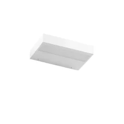 Applique Da Parete-Linea Light Regolo applique led 26w 3000k da parete bianca 23cm