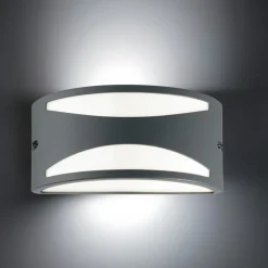 Applique Da Esterno-Ideal Lux Rex-3 ap1 applique per esterno curva antracite