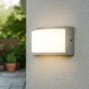 Applique Da Esterno-Ideal Lux Rex-1 ap1 applique da esterno grigio ip44