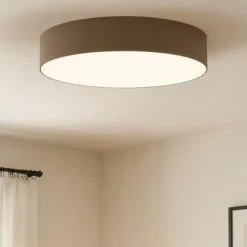 Plafoniere Moderne-Eglo Romao z plafoniera moderna rotonda led rgb da 2700k a 6500k