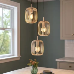 Lampadari Cucina-Eglo Romazzina lampadario per tavolo cucina design moderno