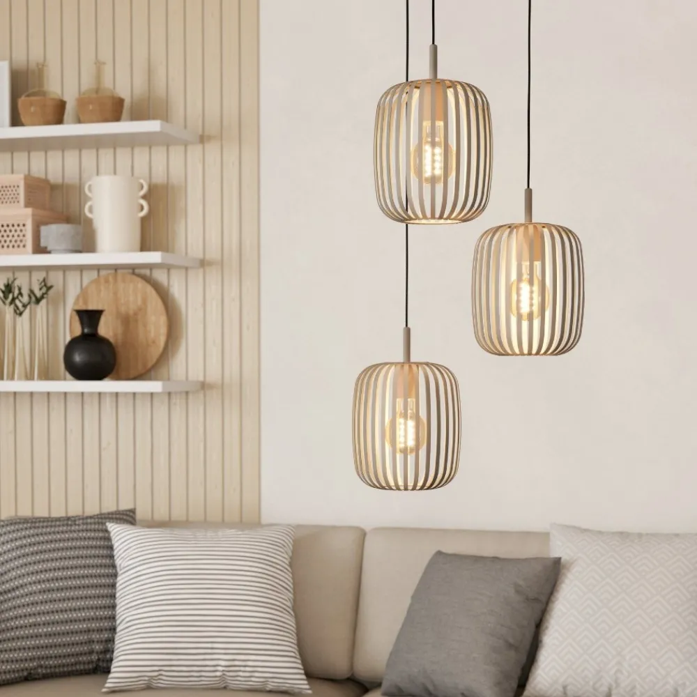 Lampadari Cucina-Eglo Romazzina lampadario per tavolo cucina design moderno