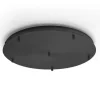 Accessori-Gea Luce Rosone metallo nero 6 fori diametro 50cm