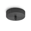 Accessori-Gea Luce Rosone metallo nero per sospensione