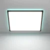 Plafoniere Bagno-Eglo Rovito z plafoniera da bagno ip44 nera minimal led rgb 2700k a 6500k