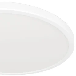 Plafoniere Bagno-Eglo Rovito z plafoniera da bagno tonda bianca led rgb 2700k a 6500k ip44