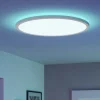 Plafoniere Bagno-Eglo Rovito z plafoniera da bagno circolare led rgb 2700k a 6500k ip44