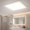 Plafoniere Bagno-Eglo Rovito z plafoniera da bagno moderno led rgb 2700k a 6500k ip44