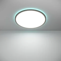 Plafoniere Bagno-Eglo Rovito z plafoniera da bagno design moderno led rgb 2700k a 6500k