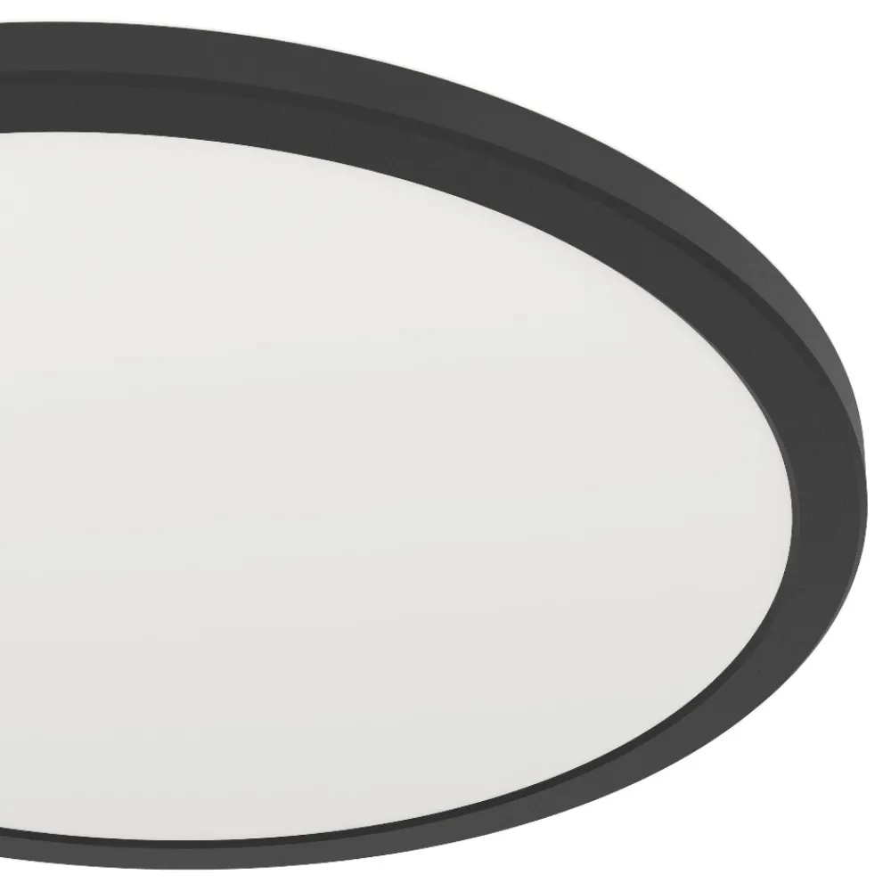 Plafoniere Bagno-Eglo Rovito z plafoniera per bagno ip44 led rgb 2700k a 6500k