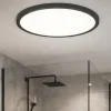 Plafoniere Bagno-Eglo Rovito z plafoniera tonda da bagno moderno led rgb 2700k a 6500k ip44