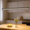 Lampadari Cucina-Eglo Salvilanas z lampadario rettangolare per cucina moderna led da 2700k a 6500k